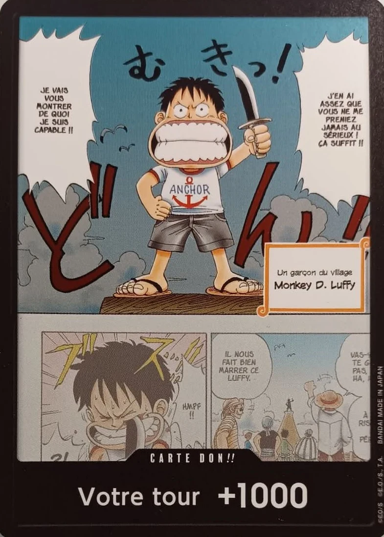 Carte One Piece française DON!! Card