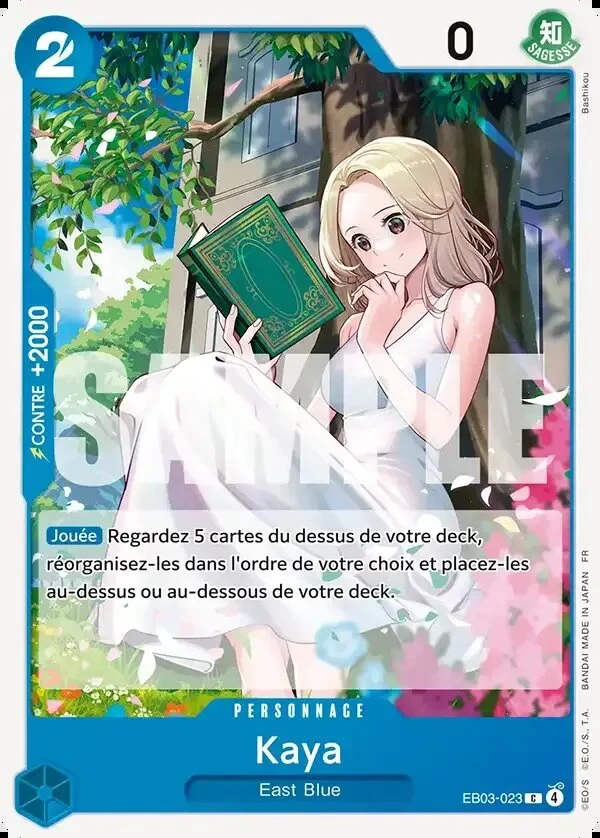 Carte One Piece française Kaya EB03-023 C