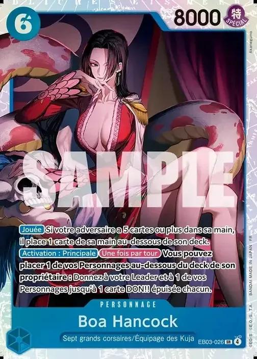 Carte One Piece française EB03-026 Boa Hancock