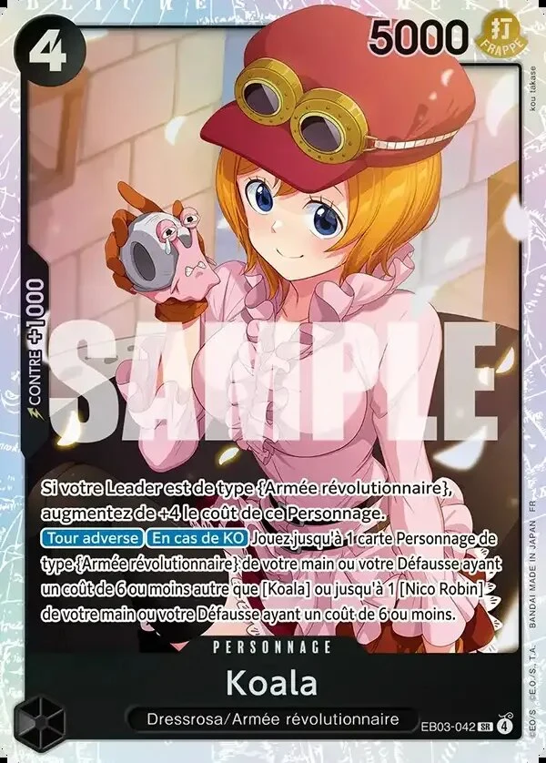 Carte One Piece française Koala EB03-042 SR