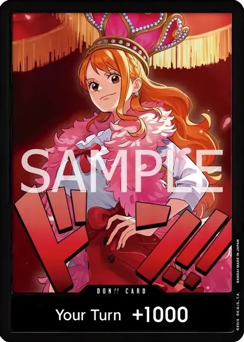 Carte One Piece française DON!! Card Nami (version 2)