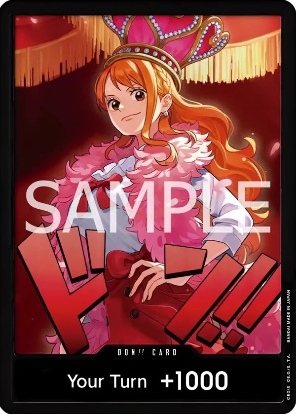 Carte One Piece française DON!! Card Nami