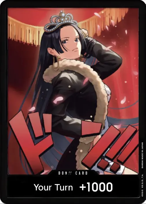 Carte One Piece française DON!! Card Boa Hancock (version 4)