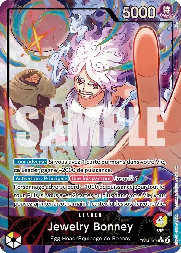 Carte One Piece française Jewelry Bonney EB04-001 L