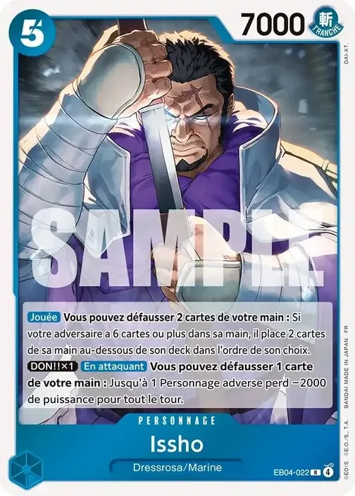 Carte One Piece française EB04-022 Issho