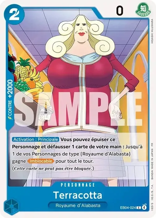 Carte One Piece française EB04-024 Terracotta