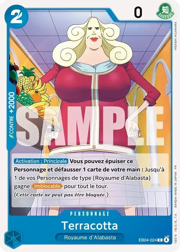 Carte One Piece française Terracotta EB04-024 C