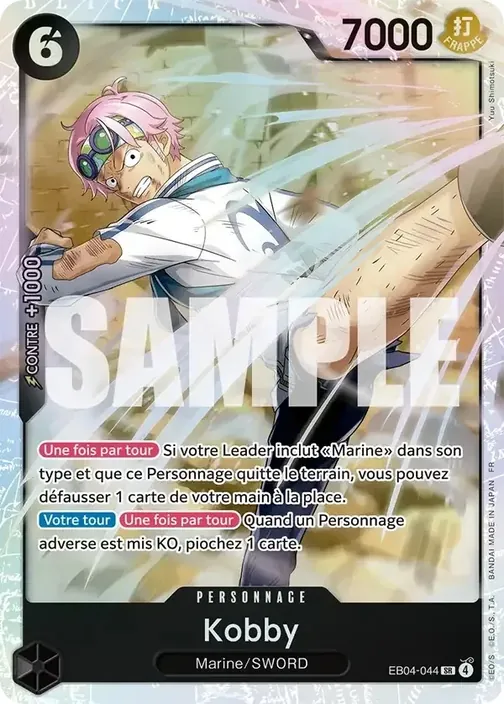 Carte One Piece française EB04-044 Kobby