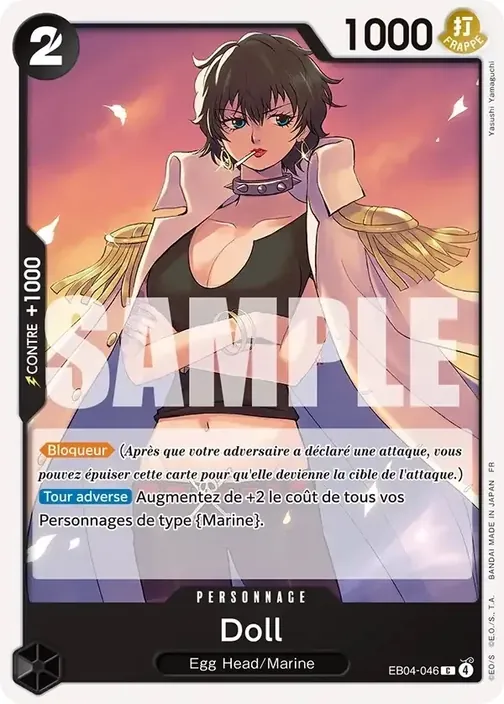 Carte One Piece française EB04-046 Doll