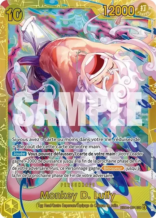 Carte One Piece française EB04-061 Monkey D. Luffy