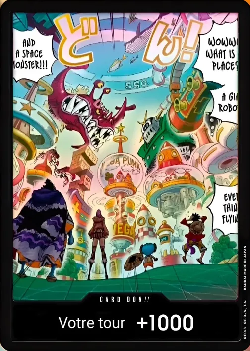 Carte One Piece française DON!! Card