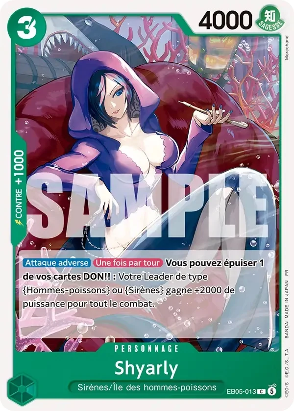 Carte One Piece française Shyarly EB05-013 C