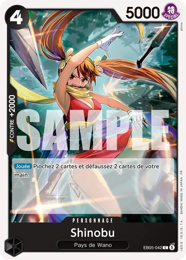 EB05-042 Shinobu illustrée par phima (édition française)