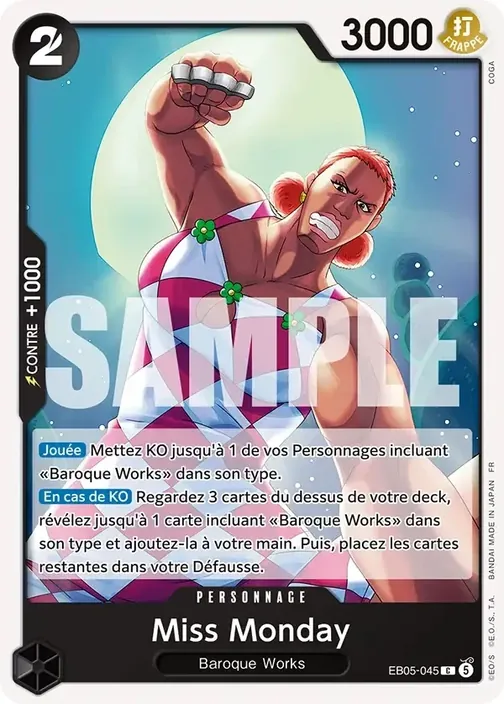 Miss Monday EB05-045