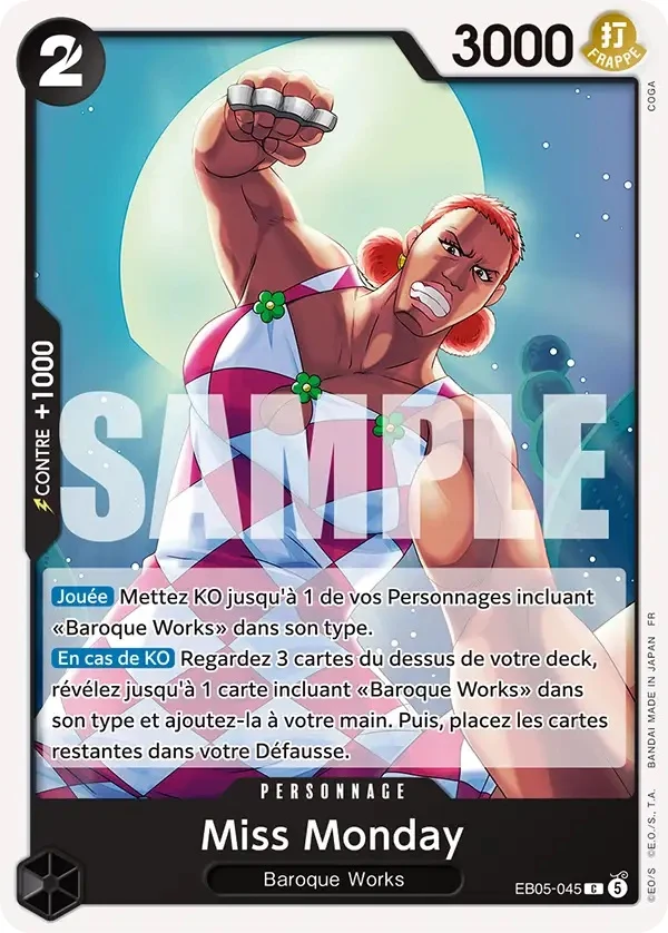 EB05-045 Miss Monday illustrée par COGA (édition française)
