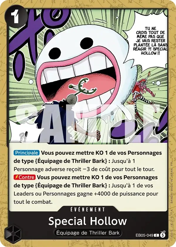 Carte One Piece française Special Hollow EB05-049 C