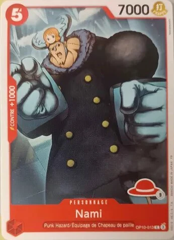 Carte One Piece française OP10-013 Nami