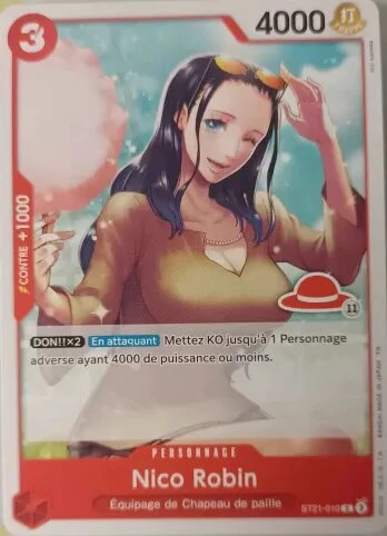 Carte One Piece française ST21-010 Nico Robin