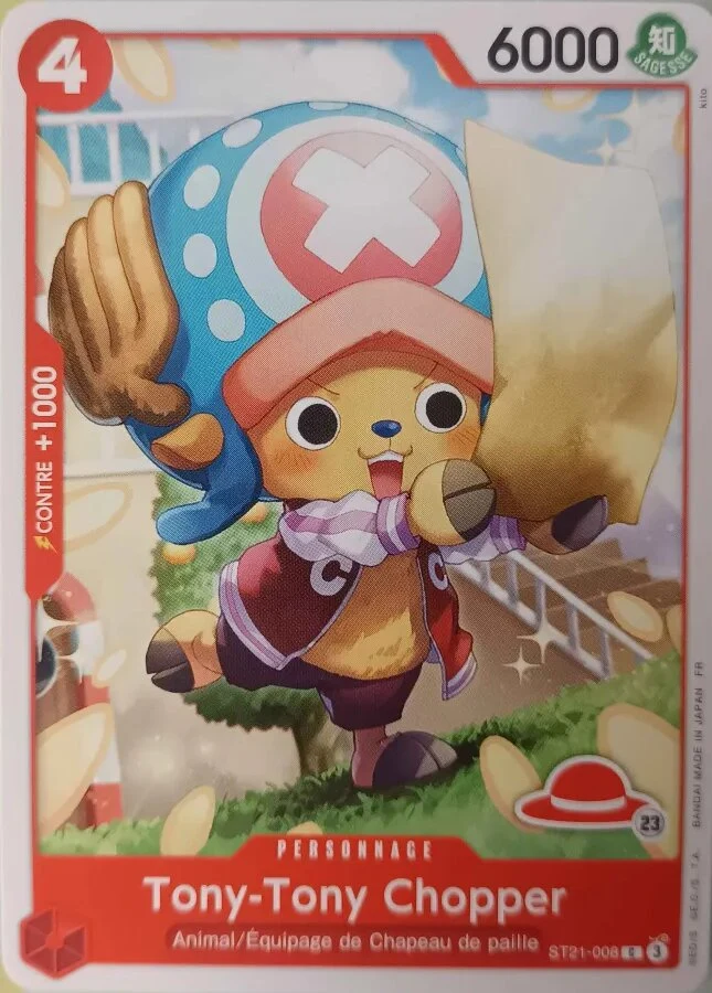 Carte One Piece française Tony-Tony Chopper ST21-008 C