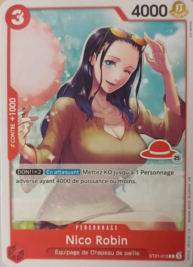 Carte One Piece française Nico Robin ST21-010 C