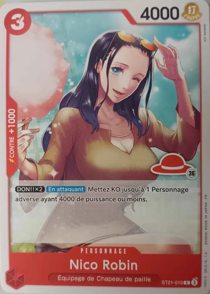 Carte One Piece française Nico Robin ST21-010 C