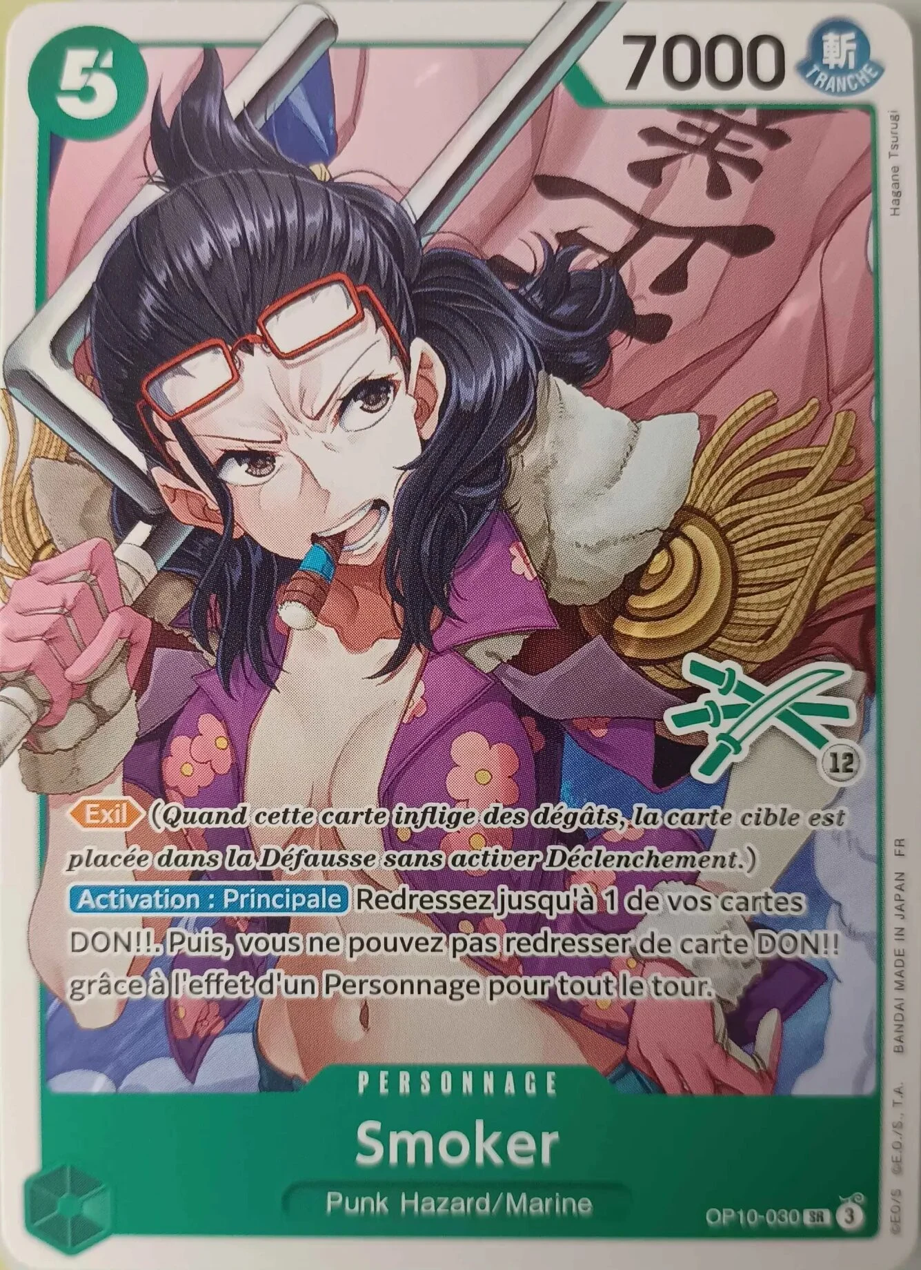Carte One Piece française Smoker OP10-030 SR