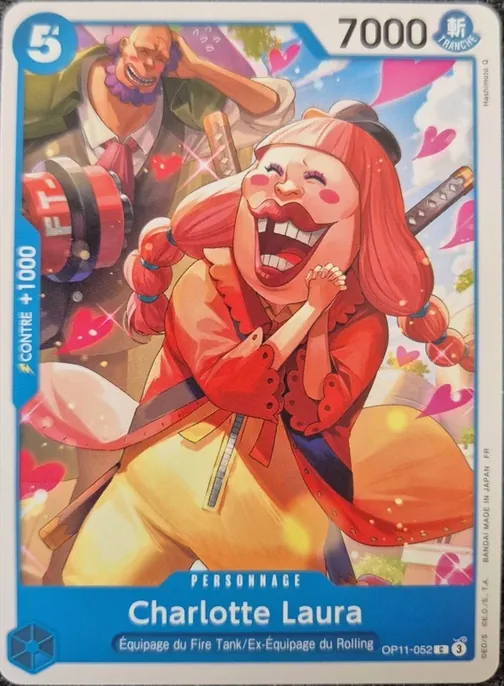 Carte One Piece française OP11-052 Charlotte Laura