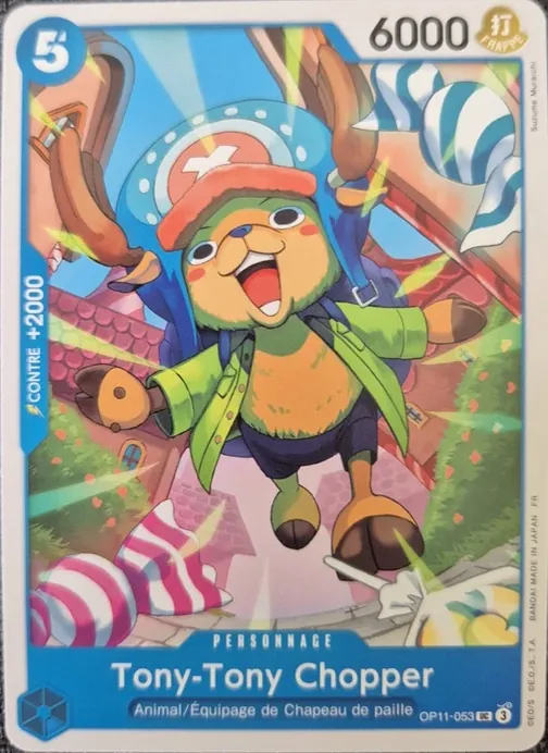 Carte One Piece française OP11-053 Tony-Tony Chopper