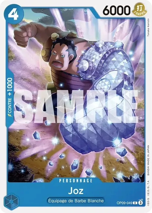 Carte One Piece française OP09-049 Joz