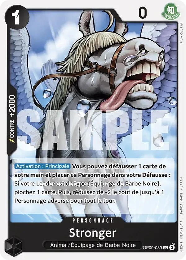 OP09-089 Stronger illustrée par Aidle Co. Ltd. (édition française)