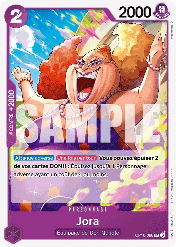 OP10-066 Jora illustrée par Hashimoto Q (édition française)