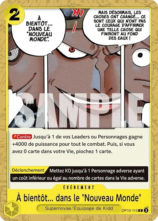 À bientôt... dans le "Nouveau Monde" OP10-115