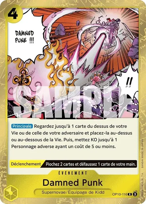 Damned Punk OP10-116