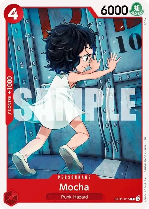 Carte One Piece française OP11-015 Mocha