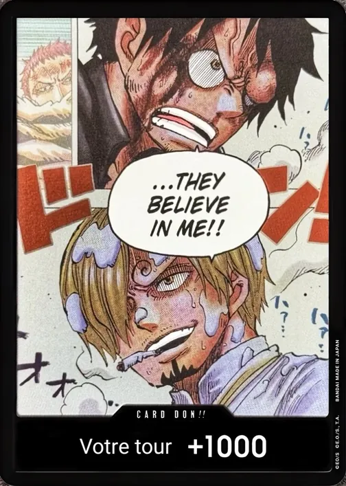 Carte One Piece française DON!! Card
