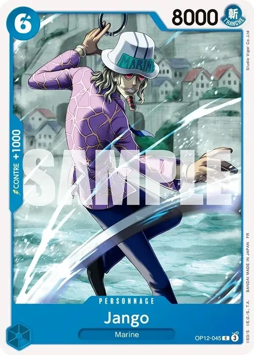 Carte One Piece française OP12-045 Jango