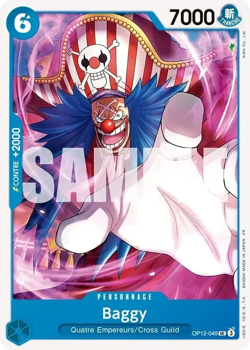 Carte One Piece française OP12-049 Baggy
