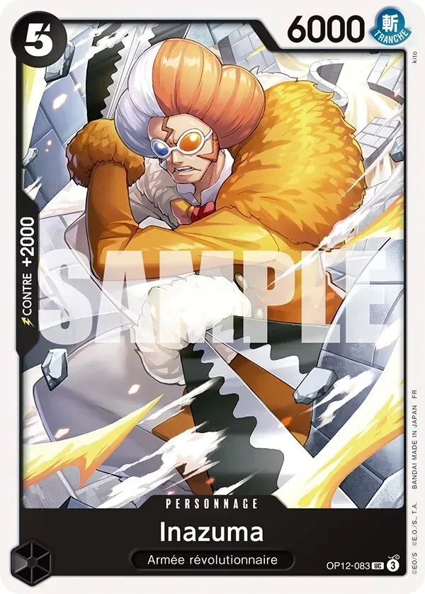 Carte One Piece française Inazuma OP12-083 UC