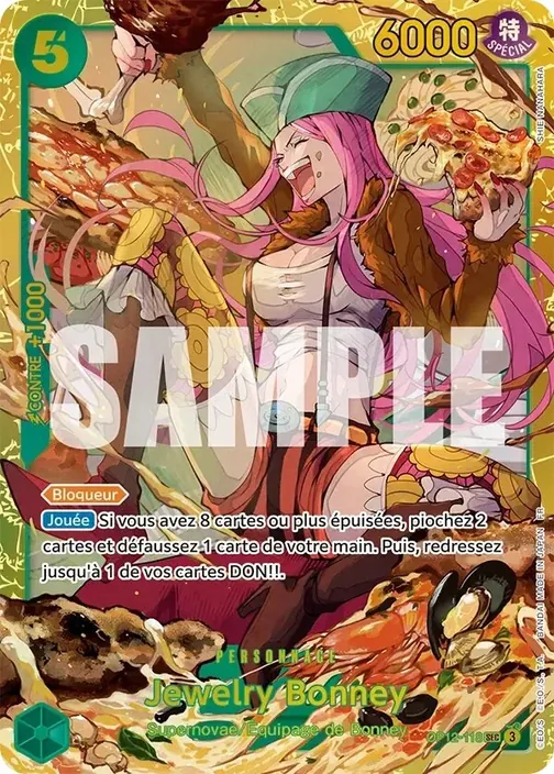 Carte One Piece française OP12-118 Jewelry Bonney