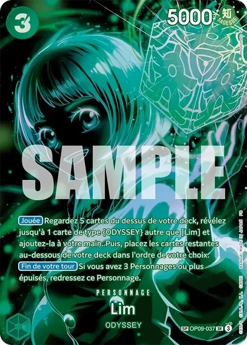 Carte One Piece française OP09-037 Lim (version 3)