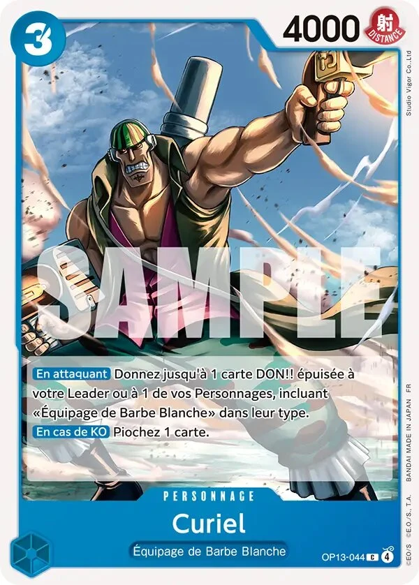 Carte One Piece française Curiel OP13-044 C