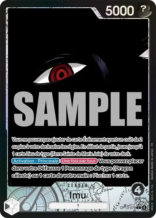 Carte One Piece française OP13-079 Imu (version 2)