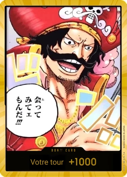 Carte One Piece française DON!! Card (version 2)