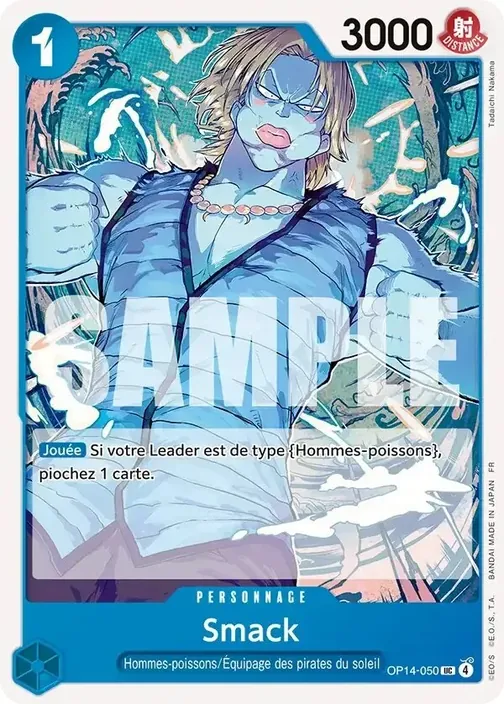 Carte One Piece française OP14-050 Smack