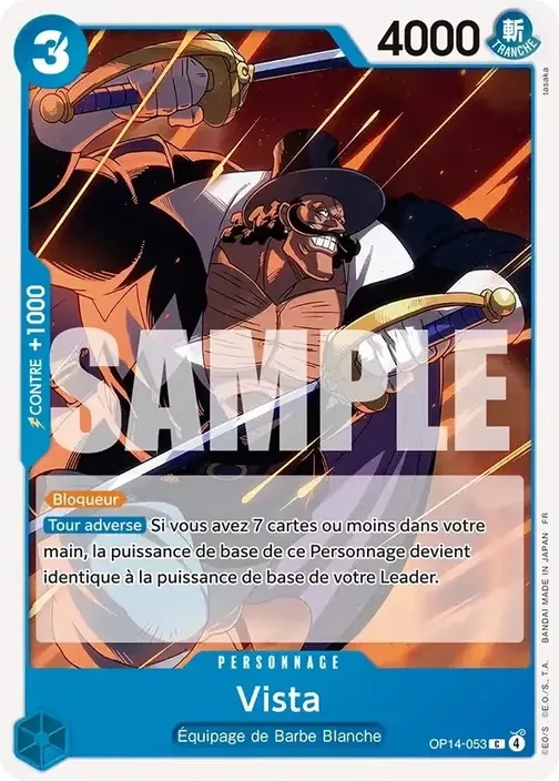 Carte One Piece française OP14-053 Vista