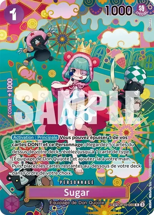 Carte One Piece française OP10-065 Sugar