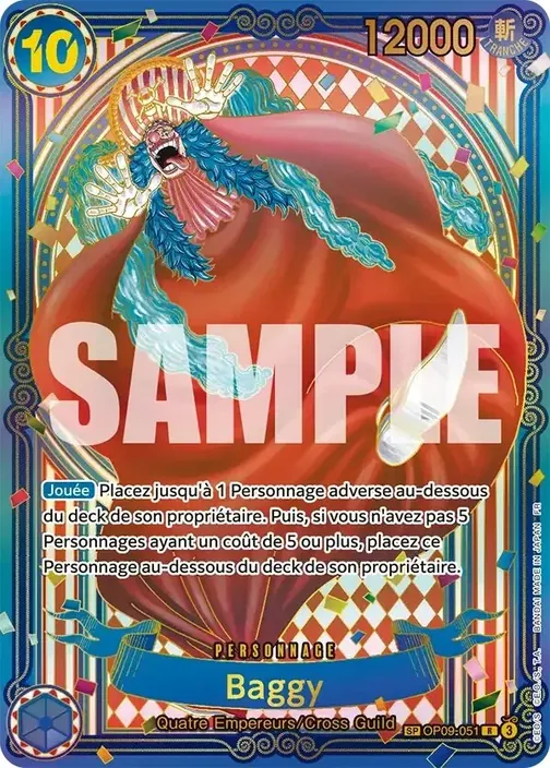 Carte One Piece française OP09-051 Baggy