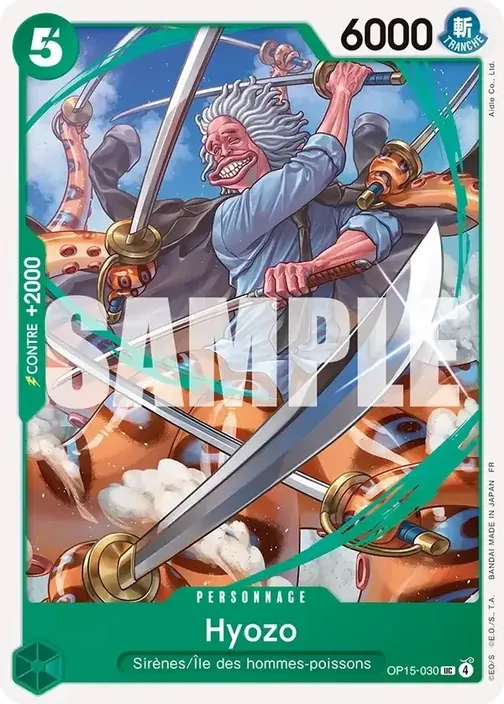 Carte One Piece française OP15-030 Hyozo