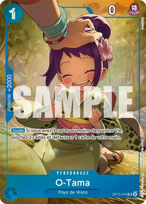 Carte One Piece française OP13-043 O-Tama