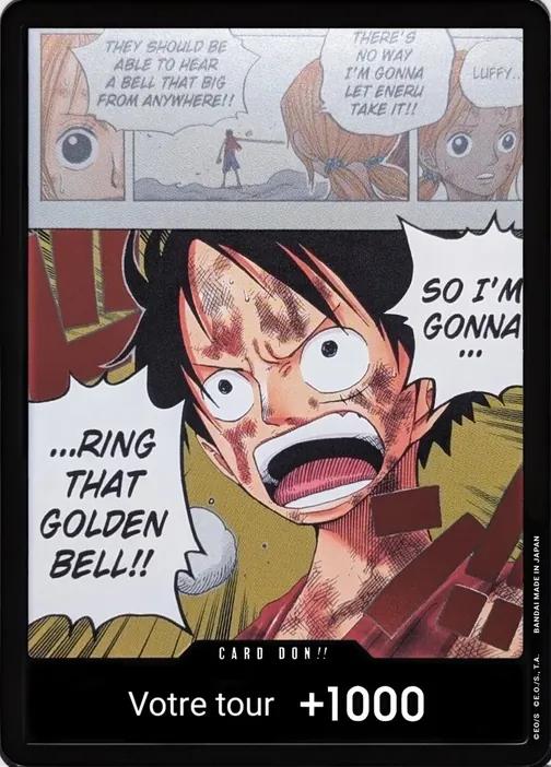 Carte One Piece française DON!! Card